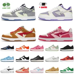 2022 Women Mens a Sta Sk8 Casual Shoes Modna Sneakes ABC Camo Pink Wheat Red Pastel Pack Geen White Black Suede Platfom