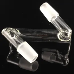 Hookahs Dropdown Adapter two sizes 14mm/18mm male to converter joint Connecter for glass oilrig