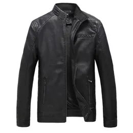 Plus Size 5XL 6XL Brand Motorcycle Leather Jackets Men Autumn & Winter Men Leather Clothing Jackets Male Business Casual Coats 220816