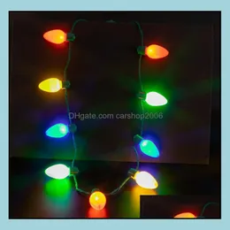 Outros suprimentos de festa de evento, jardim festivo 100pcs LED Light Up Christmas BB Star NEC DH640