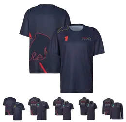 F1 Team Uniforms Formula 1 Short-sleeved Racing Suits Men and Women Plus Size T-shirt Customization