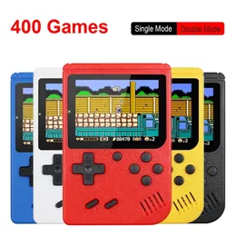 Retro przenośny Mini przenośna konsola do gier wideo 8-bitowy 3.0 Cal kolorowy wyświetlacz LCD kolorowy odtwarzacz gier dla dzieci wbudowany 400 gier