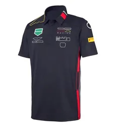 2022新しいF1フォーミュラワンTシャツハーフスリーブポロクイックドライスーツチームレーシングスーツカスタムポロシャツ