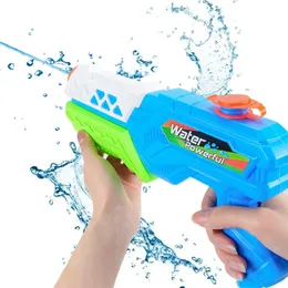 Pistola ad acqua Blaster Giocattolo per bambini Pistola ad acqua da spiaggia Piscina estiva all'aperto per ragazzo Bomboniere Pistole potenti 220715