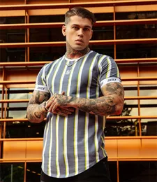 Мужские футболки 2024, повседневная футболка, мужская брендовая летняя дышащая шелковая футболка из сиксилка с вышивкой, тонкая футболка, модная одежда