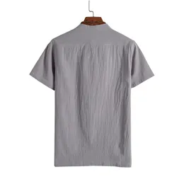 Herr t-shirts Amazon Summer Men's Fashion Casual Pure T-shirt kinesisk stil kortärmad t-shirtmen's