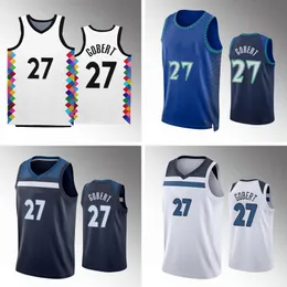 Koszulka koszykówki Rudy Gobert 2002-23 NOWOŚĆ SEZON MĘŻCZYZN MIN YOUTHIT CITY Jerseys In Stock