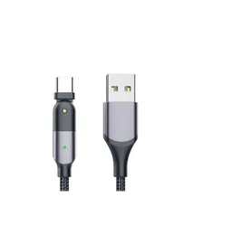 PD 60W 3A USB-A TYPE C CABLES شحن سريع سلك كبل بيانات الشحن السريع مع هواتف Samsung Android