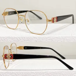 Popular Mens Ladies Designer Flato Óculos BV4517B Oval Retro Business Style HD Lens Mens Glasses Top qualidade com caixa original