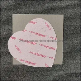 Party Favor Event Supplies Festive Home Garden Blank Dye Sublimation Puzzle Heart Shaped DIY Heat Transfer Puzzles Customized Gifts Papper
