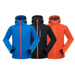 New Man Splicing Splicing Outdoor caminhada jaquetas ativas para masculino Windbreaker de capa de ciclismo à prova d'água do pescoço