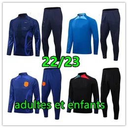 2022 23 jacket Men and kids adult national team tracksuit soccer Maillot de football training suit man set