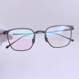Marken-Titan-Quadrat-Brillenfassungen für Herren, optische Brillen, Brillenfassungen