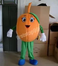 Performance vegetable pumpkin Mascot Costume Halloween Christmas Cartoon Character Outfits Suit Advertising Leaflets Clothings
