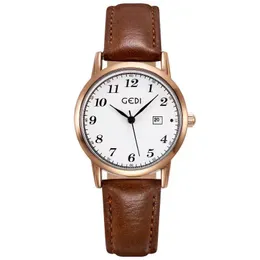 Luxury womens watches Waterproof designer watch leather strap calendar female student retro style simple fashion big digital bnfg