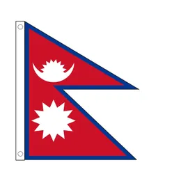 xvggdg 90150 cm Nepal-Flagge, individuelle Flagge zur Dekoration 220616