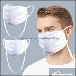 Designer masker hushållsorganisation hem trädgård aa ansikte med maskband på nackmunnen er adts och barn pm2.5 anti damm tvättbar återanvändbar