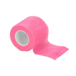 Self-adhesive medical tattoo elastic bandage 1pc Other Tattoo Supplies non-woven fabric 1.8m pink 5cm wide