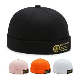 Cool Fashion Landlord Hat Men Street Trendy Hip-Hop Caps Berretti senza tesa Melon Cap per 220513