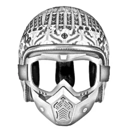 Мотоциклетные шлемы шлем 3/4 открытый лицо винтаж Casco Moto Jet Scooter Bike Retro Dot