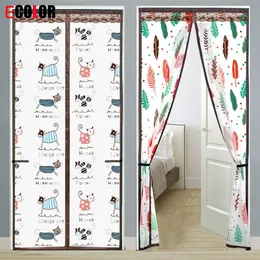 Airconditioning Door Curtain Universal Warm Winter and Summer Windproect Partition Strong Magnetic Home Decoration 220525