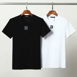DSQファントムタートルメンズデザイナーTシャツイタリア語ミラノファッションロゴプリントTシャツ夏の黒い白いTシャツヒップホップストリートウェア100％コットントップスプラスサイズ4016