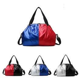 Duffel Bags Saco de Viagem de Moda de Moda Grande Bagagem dobrável Feminino Feminino Ginásio portátil de ioga para Menduffel