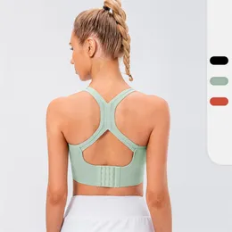 lu-D14009 biancheria intima da yoga reggiseno sportivo antiurto da donna regolazione fibbia raccogliere reggiseno modellante abbigliamento da tennis fitness traspirante Si prega di controllare la tabella delle taglie per acquistare