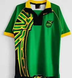 1998 Giamaica retrò maglie da calcio Reggae Boyz GARDNER SINCLAIR BROWN SIMPSON CARGILL WHITMORE EARLE POWELL GAYLE kit uomo Maillots de football jersey