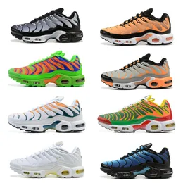 2022 Classic Tn Plus Casual Shoes Vapores OG Airs Mens Tns Hiking Safety Orange Black White Grape Blue Gradient Grey Hot Curry Reverse Sunset Designer Sports Sneakers