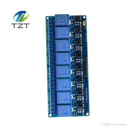 Integrated Circuits 10pcs/lot With optocoupler 8 channel 8-channel relay modules relay control panel PLC relay 5V module