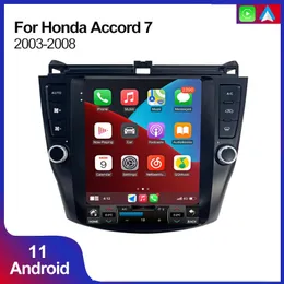 10,1 Zoll Android Auto Video GPS Multimedia Player für 2003- 2007 Honda Accord 7 mit USB AUX WIFI Unterstützung Rückfahrkamera OBD2