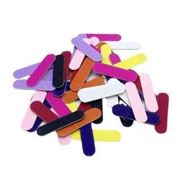 100pcs/lot 5cm Mini Nail File Disposable Nail Equipment Accessories DIY Manicure Art Files Tools