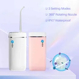 Mini Mini Fluxo de Água Oral de Irrigador IPX7 Recarregável portátil sem fio com 3 modos para adultos dentes diários Care Beauty 220510