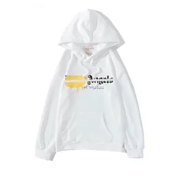 22SS Herrkvinnor Designer Angels Palm Hoodie Sweater Sweatshirts Streetwear T Shirt Loose Lovers Luxury Goose Canada Jackets Pa of Ow White Fog Angel Hoodies Co