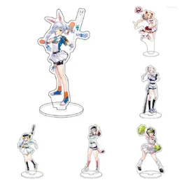 Schlüsselanhänger Anime Hololive Vtuber Acryl Usada Pekora Uruha Rushia Hosimati Suisei Inugami Korone Taschen Stand Modell Figur Fans Schlüsselanhänger Fred2