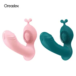 OREADEX 2022 Nuovo telecomando senza fili giocattoli sexy per la donna vibratore G Spot clitoride forte ventosa massaggiatore vibratore macchina 18