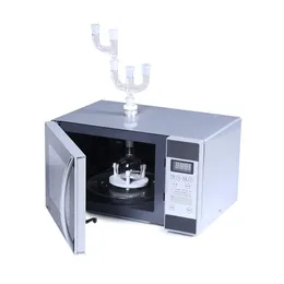 ZZKD Lab Supplies Microwave Reactor WBFY201 Chemical Radiation Oven Continuous Autoclave 220V/50Hz Polyester Lacquered Steel