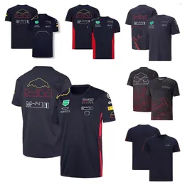 F1 racing suit short-sleeved Norris series team uniform T-shirt polyester quick-drying can be customized