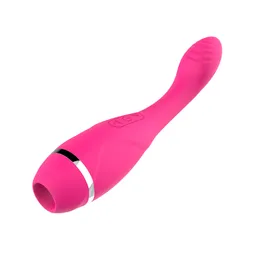 G Spot Vibrator Coração Vibradores de dedo Orgasmo de massagem Vagina Estimulador de clitóris Masturbador 8 velocidades Dildo brinquedos sexuais eróticos para mulheres