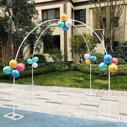 Party Decoration Iron Circle Wedding Balloon Arch Outdoor Round Backdrop Birthday Paty Reception DIY Dekorera bakgrundsram