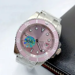 WatchSc- Mens自動機械式時計オプションの防水サファイアグライディングクラスプ41mmスチール腕時計照明用セラミックスーパーウォッチ001