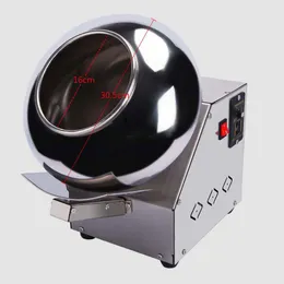 Commercial Sugar Candy Tablet Coating Machine Blender Electric Mini Pill Polishing Machine Pellets Coater
