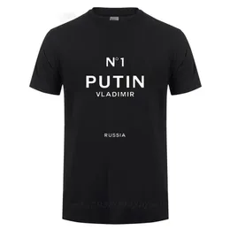 N1 Vladimir Putin Russland Präsident T-Shirt für Männer Männliche Erwachsene runde Kragen Baumwolle Kurzarm T-Shirt T-Shirt Mans Tops Tee 220429