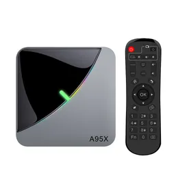 A95X F3 AIR RGB Lekkie Android TV Box Smart TV Amlogic S905x3 Android 9,0 4GB 32GB Dual WiFi 4K 60FPS A95XF3 X3