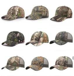 Utomhus sport djungel jakt camouflage baseball cap jockey mujer gorras beisbol trucker kepsar vandring camo snapback zzb14818