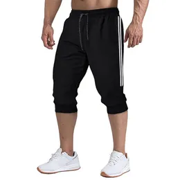 Jogger Casual Slim Harem Soft 34 Spodnie moda mężczyźni spodnie dresowe letnie wygodne męskie szorty xxxl 220705