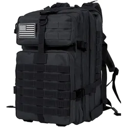 50L/30L 迷彩ミリタリーバックパック男性戦術バッグモール軍バグアウト防水屋外 3P 突撃パックトレッキング狩猟 220507