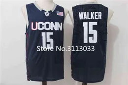 Kemba Walker UConn Huskies College Basketbol Forması Tüm Boyut Nakış Dikişli XS-XXL YELECEK FORMANS NCAA