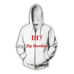 Männer Frauen 3D Gedruckt Hoodie Langarm Mode Sweatshirt Hoodies Männer Sport DIY Hoodie Sweatshirt Zip Tops 220704